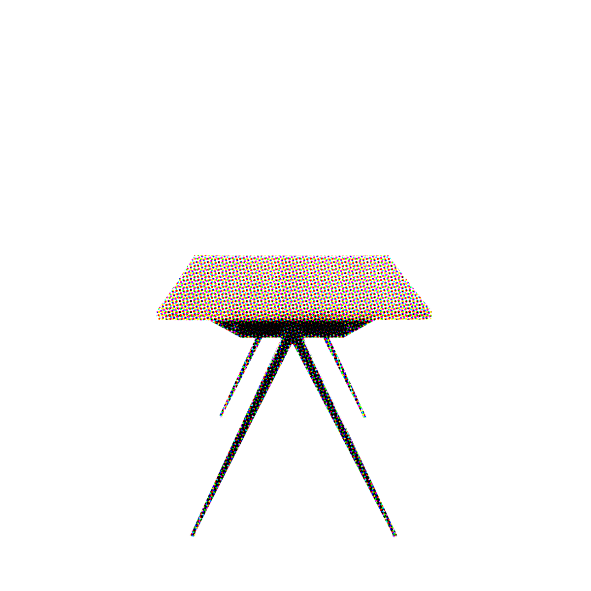 Farmhouse Round Dining Table, 47