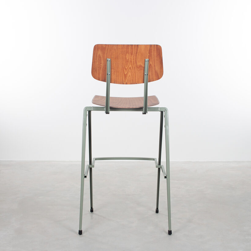 Galvanitas Bar Chair Cement Grey Brown