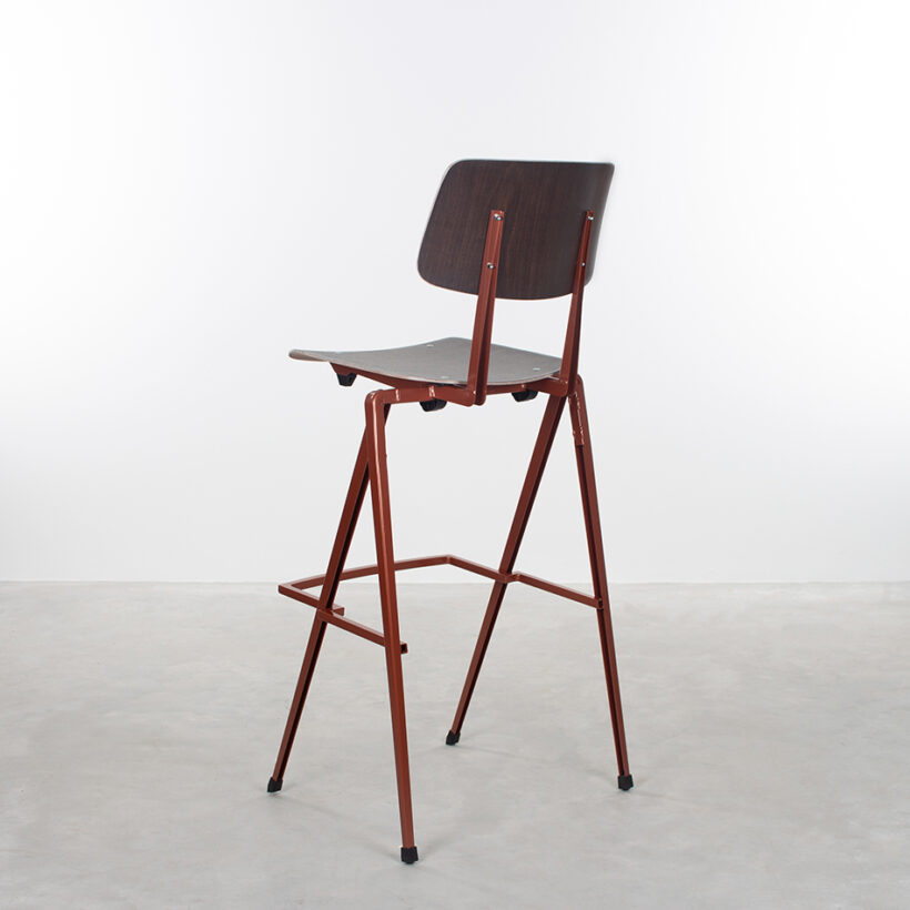 Galvanitas Bar Chair Pearl copper Ebony
