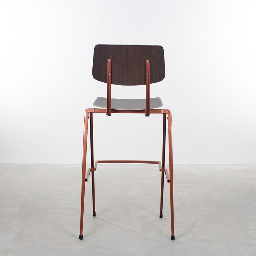 Galvanitas Bar Chair Pearl copper Ebony