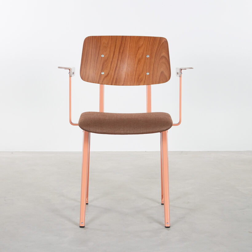 as S16 With Armrests Beige Red Piquet Brown 15
