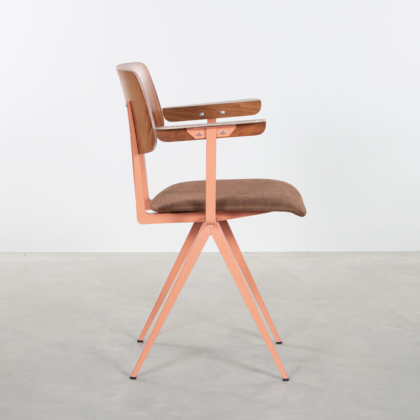 as S16 With Armrests Beige Red Piquet Brown 15