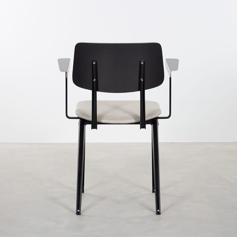 Galvanitas S16 With Armrests Black Piquet Clay 08