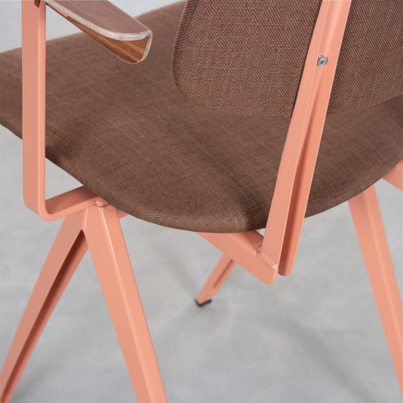 Galvanitas S16 With Armrests Beige Red Piquet Brown 15