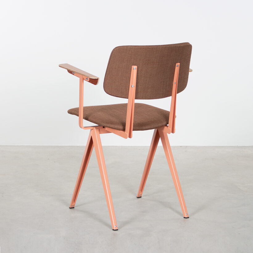 Galvanitas S16 With Armrests Beige Red Piquet Brown 15