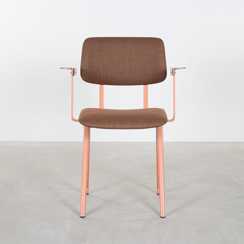 Galvanitas S16 With Armrests Beige Red Piquet Brown 15