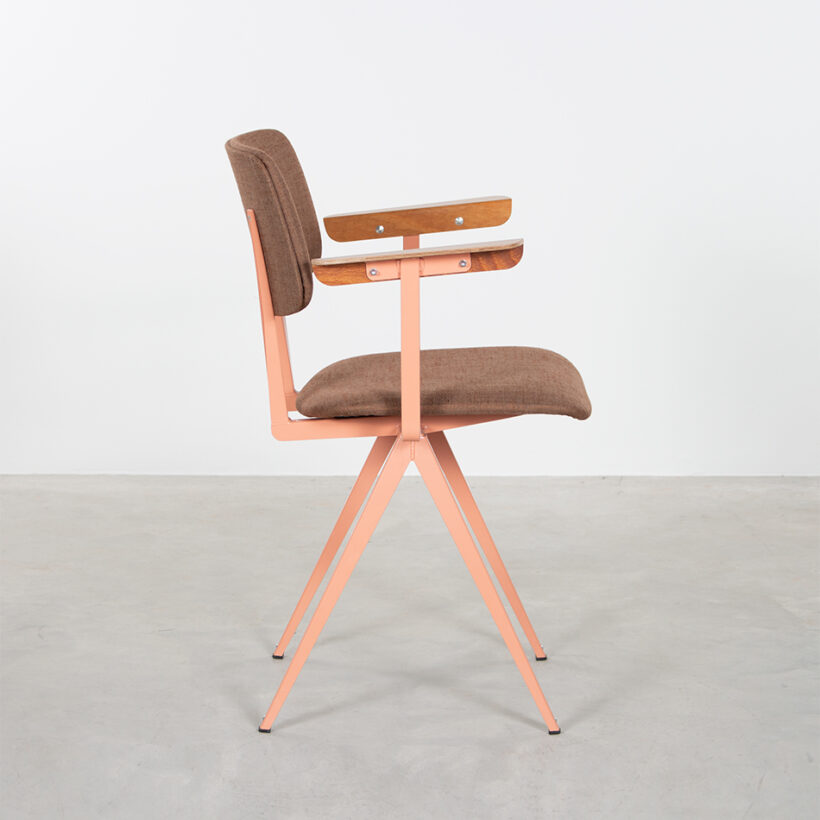 Galvanitas S16 With Armrests Beige Red Piquet Brown 15