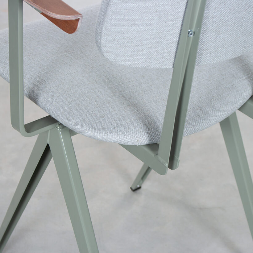 Galvanitas S16 With Armrests Cement Grey Piquet Light Grey 60