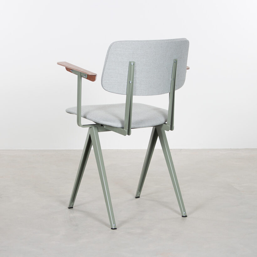 Galvanitas S16 With Armrests Cement Grey Piquet Light Grey 60