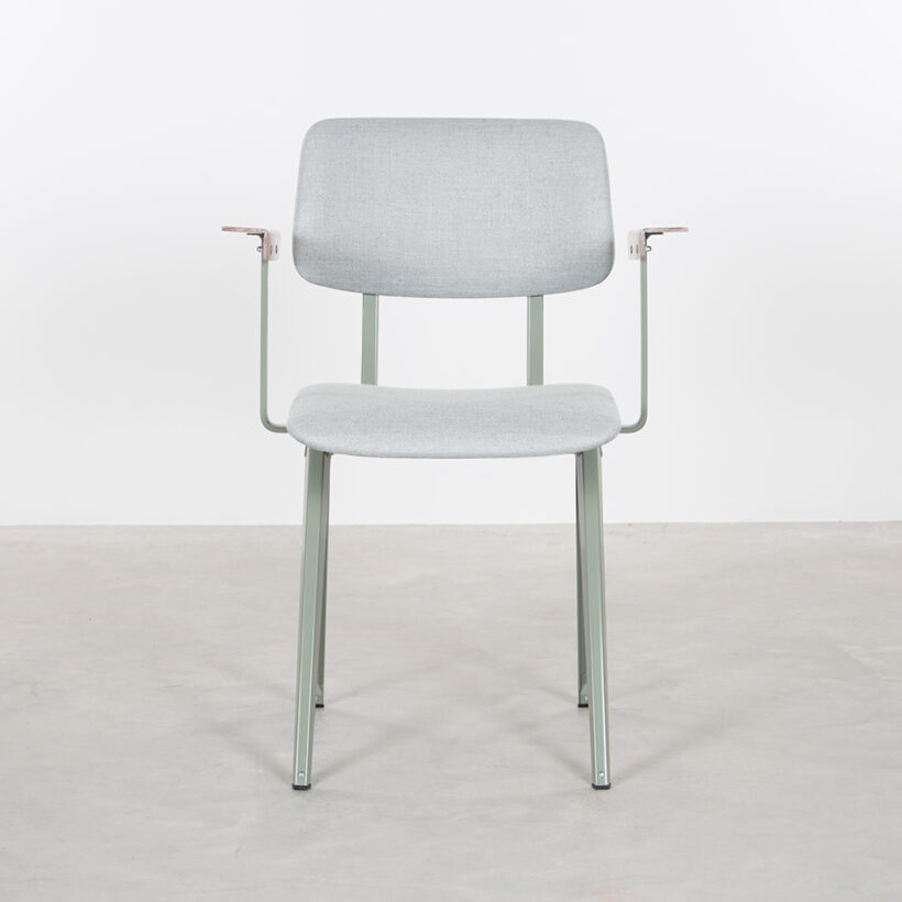 Galvanitas S16 With Armrests Cement Grey Piquet Light Grey 60