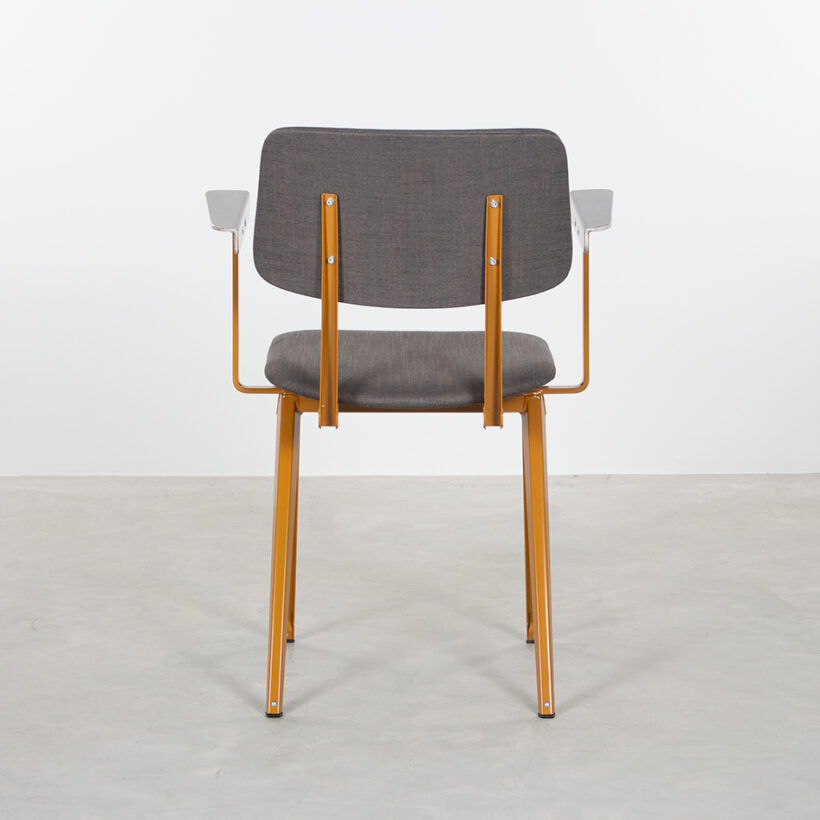 Galvanitas S16 With Armrests Ocher Brown Piquet Coffee 81