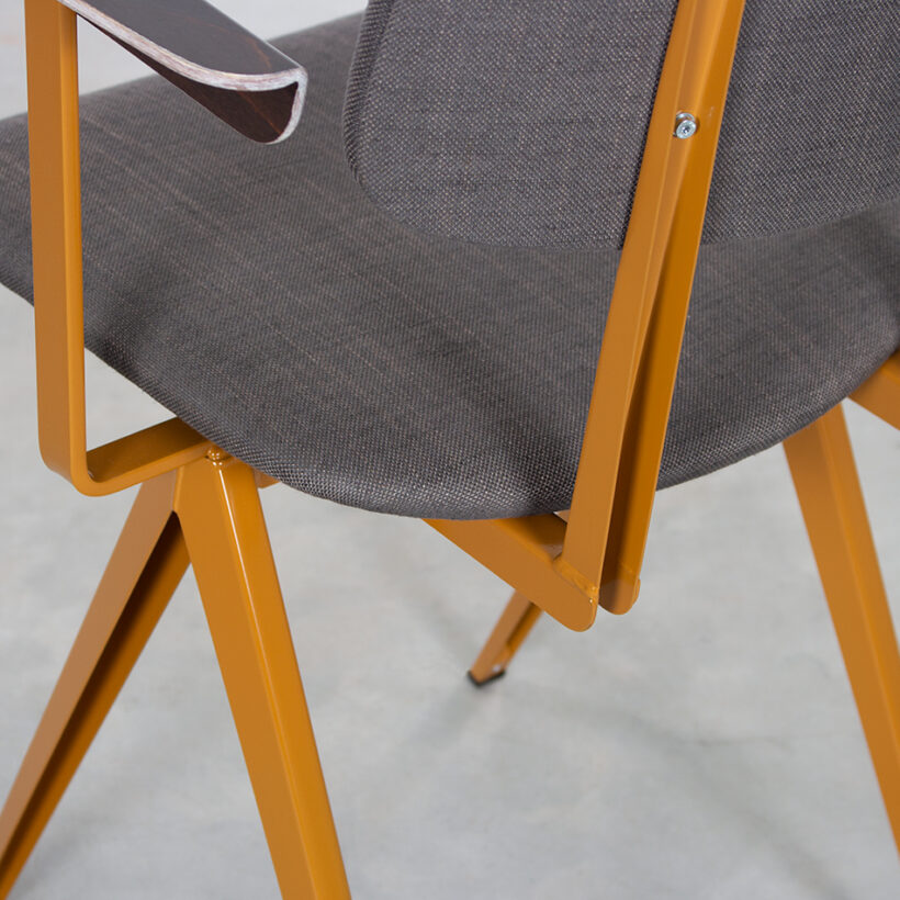 Galvanitas S16 With Armrests Ocher Brown Piquet Coffee 81