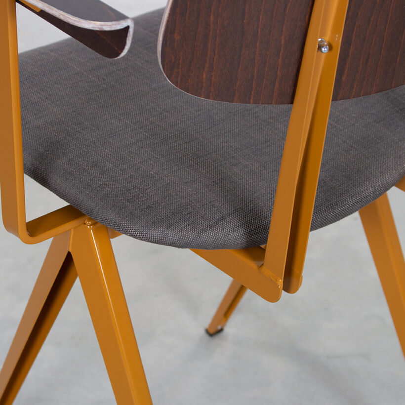 Galvanitas S16 With Armrests Ocher Brown Piquet Coffee 81