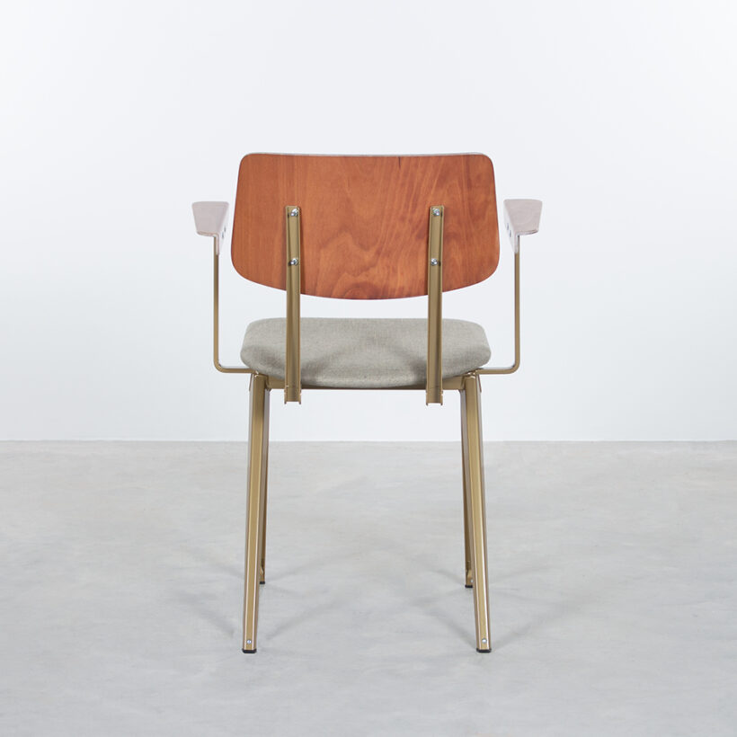 Galvanitas S16 With Armrests Pearl Gold Piquet Bisque 91