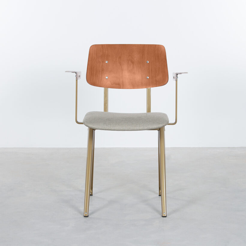 Galvanitas S16 With Armrests Pearl Gold Piquet Bisque 91