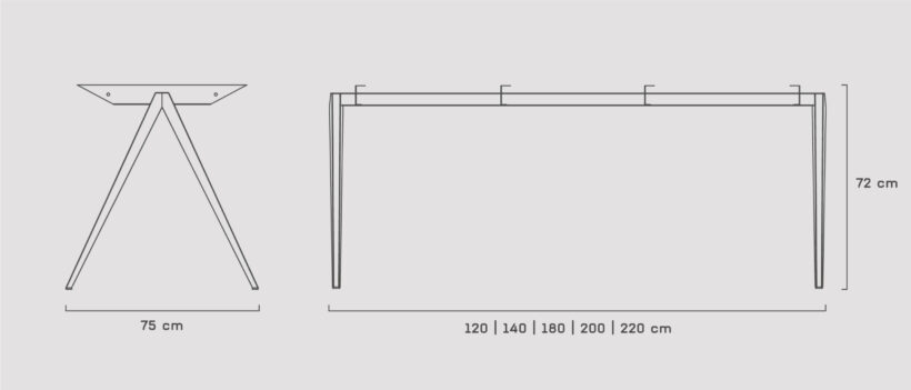 Galvanitas TD4 Frame dimensions