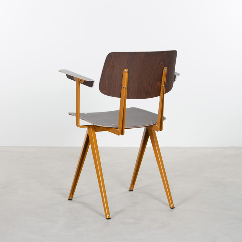 Galvanitas S16 With Armrests Ocher Brown