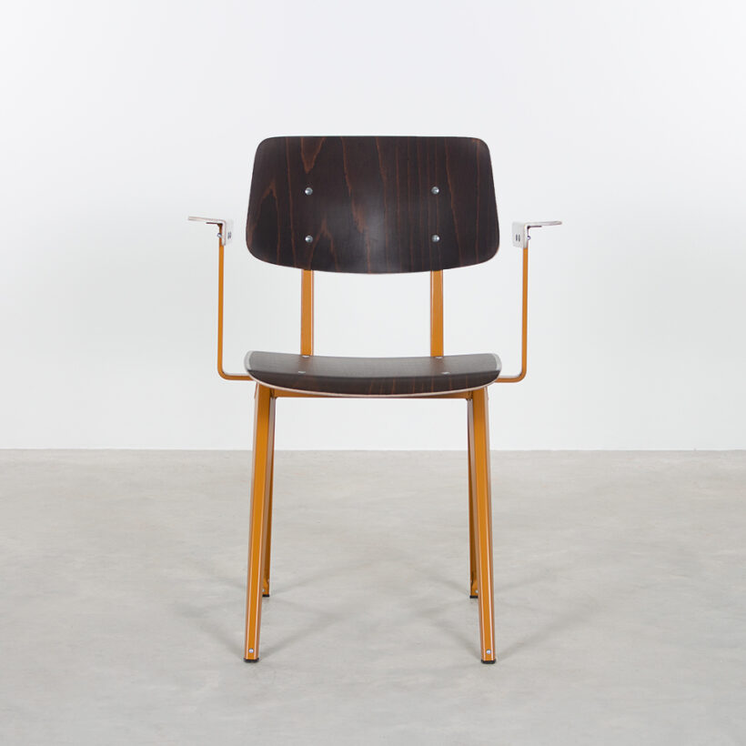 Galvanitas S16 With Armrests Ocher Brown